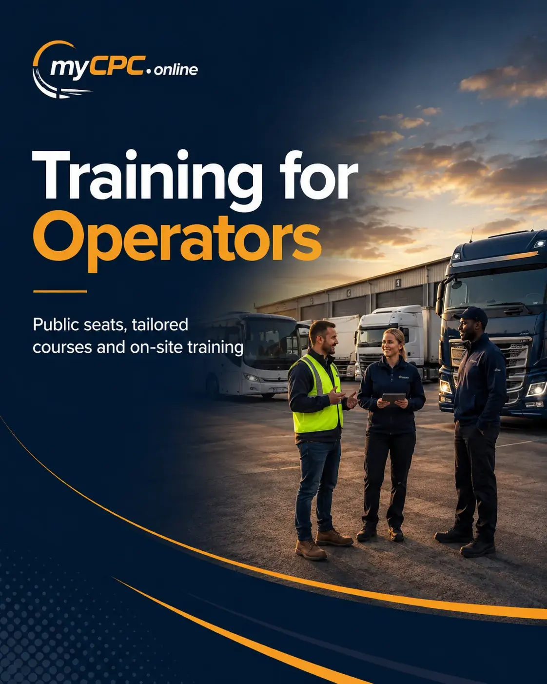 Training for Operators promotional artwork.
